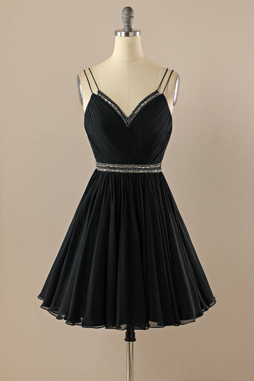Robe Noire Courte